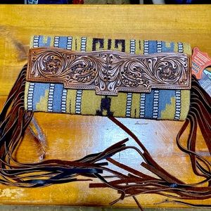 American Darling Envelope Purse with Fringe
